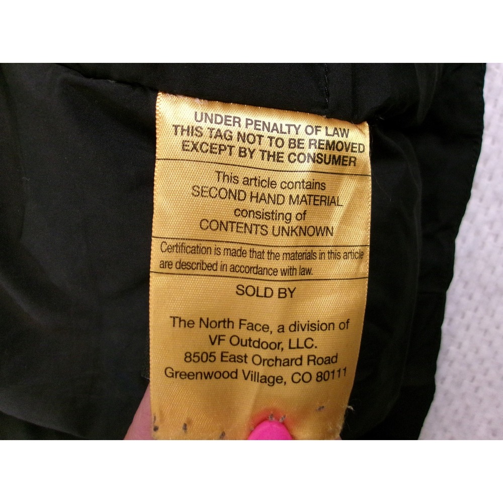 The North Face Womens S/P Parka Black DryVent Recycled Down Hooded Puffer Jacket - Picture 9 of 12